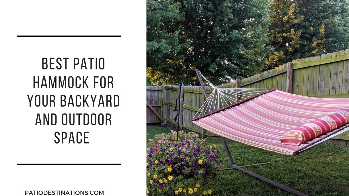 best patio hammock